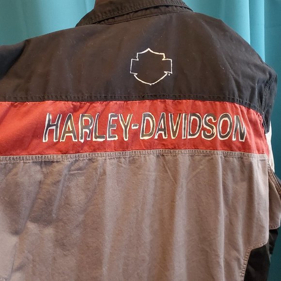 Harley-Davidson Other - Harley Davidson 4XL Short sleeve Button down shirt